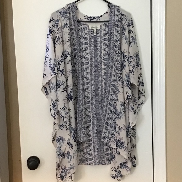 NWT Jessica Simpson Maternity Kimono Cardigan OS - Picture 2 of 5